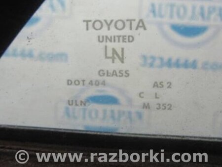ФОТО Стекло двери глухое для Toyota Camry 40 XV40 (01.2006-07.2011) Киев