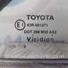 ФОТО Стекло двери глухое для Toyota Camry 40 XV40 (01.2006-07.2011) Киев