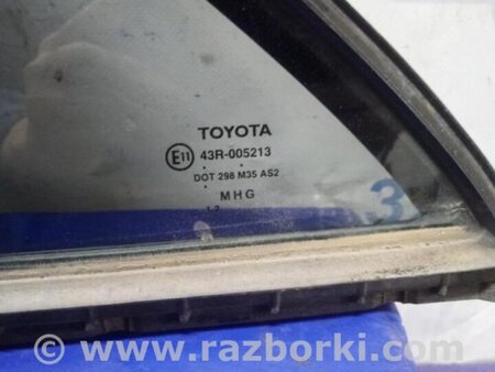 ФОТО Стекло двери глухое для Toyota Camry 40 XV40 (01.2006-07.2011) Киев
