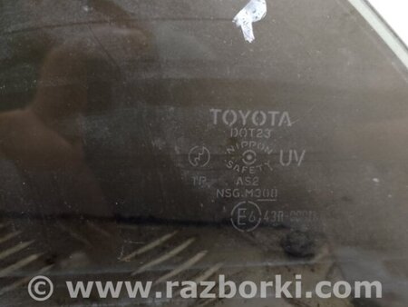 ФОТО Стекло двери глухое для Toyota Camry 40 XV40 (01.2006-07.2011) Киев