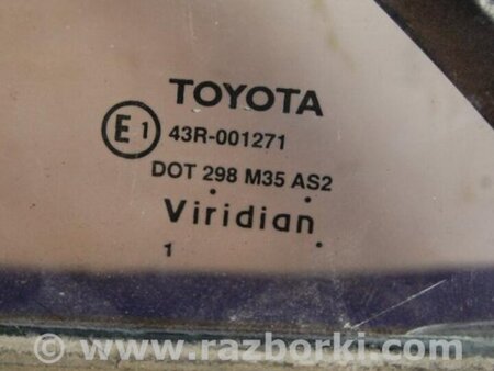 ФОТО Стекло двери глухое для Toyota Camry 40 XV40 (01.2006-07.2011) Киев
