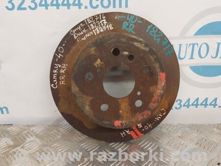 ФОТО Диск тормозной задний для Toyota Camry 40 XV40 (01.2006-07.2011) Киев
