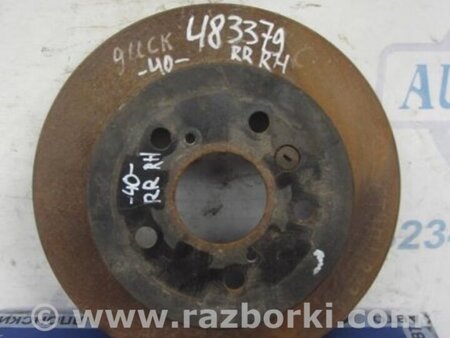 ФОТО Диск тормозной задний для Toyota Camry 40 XV40 (01.2006-07.2011) Киев