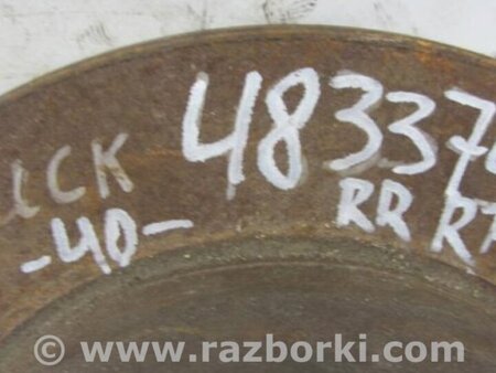 ФОТО Диск тормозной задний для Toyota Camry 40 XV40 (01.2006-07.2011) Киев