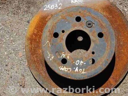 ФОТО Диск тормозной задний для Toyota Camry 40 XV40 (01.2006-07.2011) Киев
