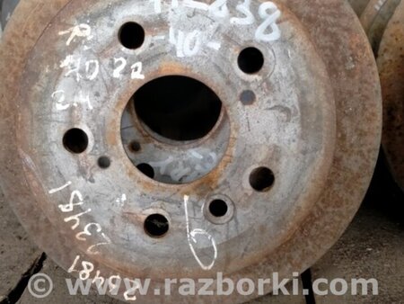 ФОТО Диск тормозной задний для Toyota Camry 40 XV40 (01.2006-07.2011) Киев