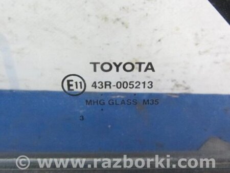 ФОТО Стекло двери глухое для Toyota Camry 50 XV50 (08.2011-11.2014) Киев