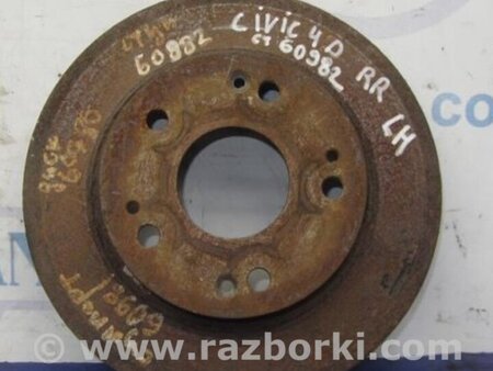 ФОТО Диск тормозной задний для Honda Civic 8 FK,FN1,FN2 UFO (09.2005 - 06.2012) Киев