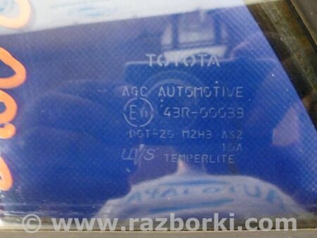ФОТО Стекло двери глухое для Toyota Corolla E150 (11.2006-08.2013) Киев