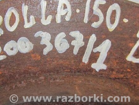 ФОТО Диск тормозной задний для Toyota Corolla E150 (11.2006-08.2013) Киев