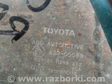 ФОТО Стекло двери глухое для Toyota Corolla E150 (11.2006-08.2013) Киев
