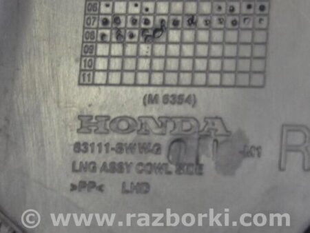 ФОТО Накладка на стойку кузова для Honda CR-V (07-11) Киев