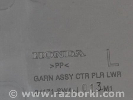 ФОТО Накладка на стойку кузова для Honda CR-V (07-11) Киев