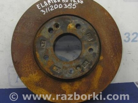 ФОТО Диск тормозной передний для Hyundai Elantra HD (04.2006-03.2012) Киев