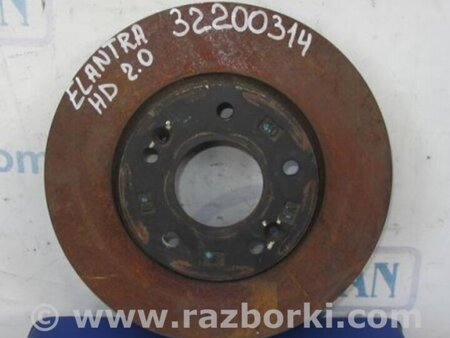 ФОТО Диск тормозной передний для Hyundai Elantra HD (04.2006-03.2012) Киев