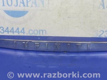 ФОТО Накладка крышки багажника для Infiniti EX35 (37) (07-12) Киев