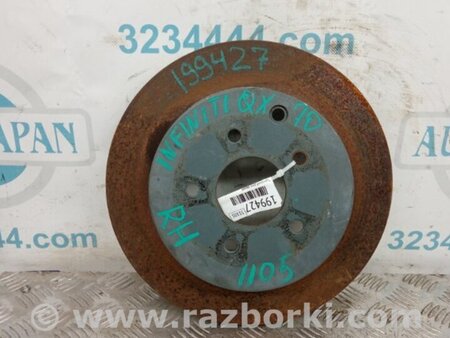ФОТО Диск тормозной задний для Infiniti FX/QX70 S51 (08-17) Киев