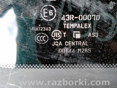 ФОТО Стекло в кузов для Infiniti FX/QX70 S51 (08-17) Киев