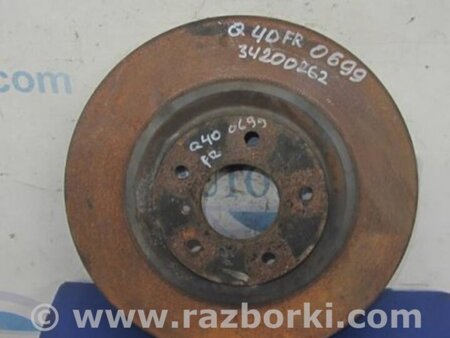 ФОТО Диск тормозной передний для Infiniti  G25/G35/G37/Q40 Киев