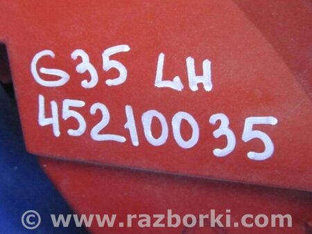 ФОТО Фонарь задний наружный для Infiniti  G25/G35/G37/Q40 Киев