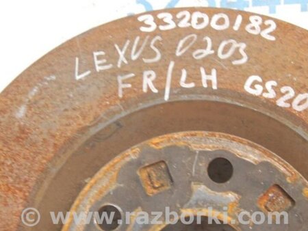 ФОТО Диск тормозной передний для Lexus GS (2012-) Киев