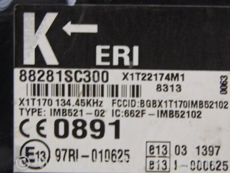 ФОТО Блок электронный для Subaru Impreza GE/GH Киев