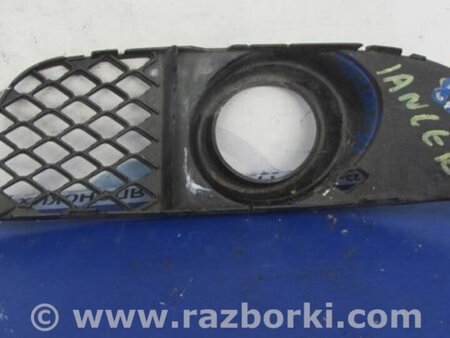 ФОТО Накладка противотуманной фары для Mitsubishi Lancer X 10 (08-17) Киев