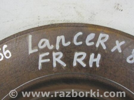 ФОТО Диск тормозной передний для Mitsubishi Lancer X 10 (08-17) Киев