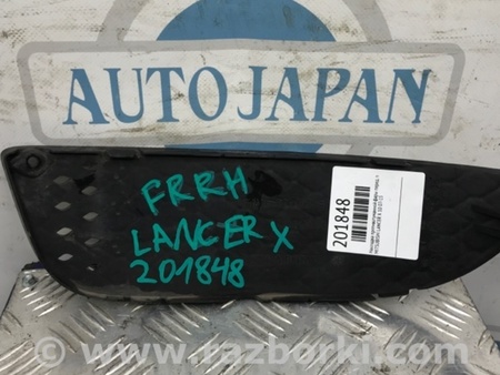 ФОТО Заглушка ПТФ для Mitsubishi Lancer X 10 (08-17) Киев