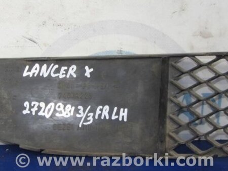 ФОТО Заглушка ПТФ для Mitsubishi Lancer X 10 (08-17) Киев