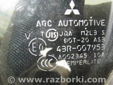ФОТО Стекло двери глухое для Mitsubishi Lancer X 10 (08-17) Киев