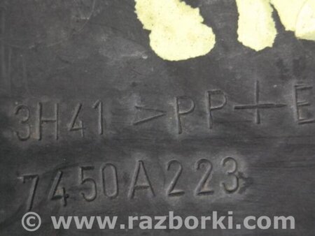 ФОТО Заглушка ПТФ для Mitsubishi Lancer X 10 (08-17) Киев