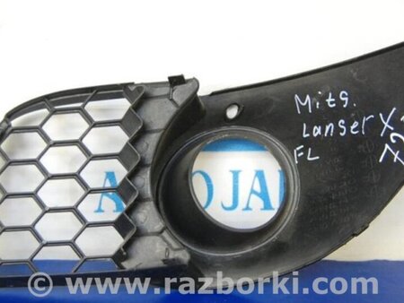 ФОТО Накладка противотуманной фары для Mitsubishi Lancer X 10 (08-17) Киев