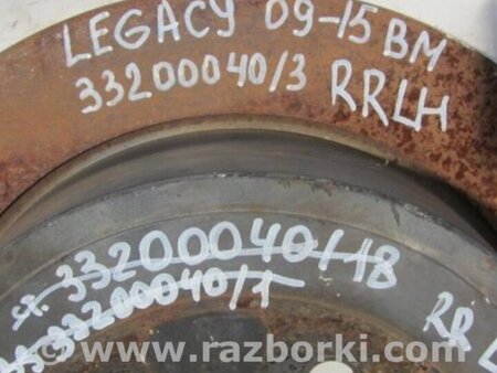 ФОТО Диск тормозной задний для Subaru Legacy BM Киев