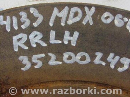 ФОТО Диск тормозной задний для Acura MDX YD2 (2006-2012) Киев