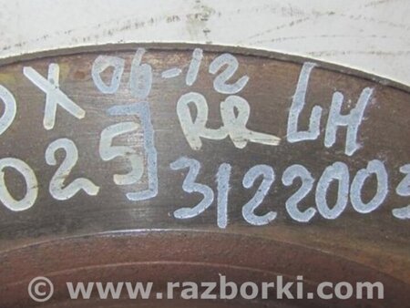 ФОТО Диск тормозной задний для Acura MDX YD2 (2006-2012) Киев