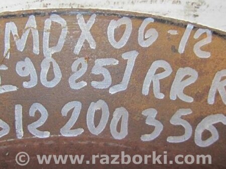 ФОТО Диск тормозной задний для Acura MDX YD2 (2006-2012) Киев