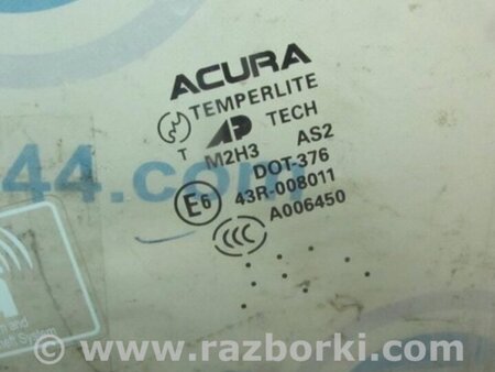 ФОТО Стекло двери для Acura MDX YD2 (2006-2012) Киев