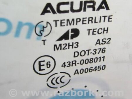 ФОТО Стекло двери для Acura MDX YD2 (2006-2012) Киев