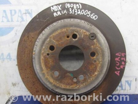 ФОТО Диск тормозной задний для Acura MDX YD2 (2006-2012) Киев