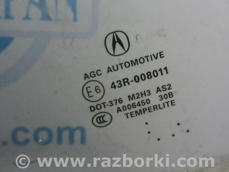 ФОТО Стекло двери для Acura MDX YD2 (2006-2012) Киев