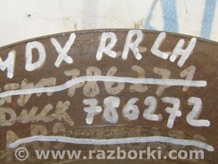 ФОТО Диск тормозной задний для Acura MDX YD2 (2006-2012) Киев