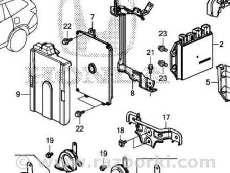 ФОТО Кронштейн для Acura MDX YD3 (06.2013-05.2020) Киев