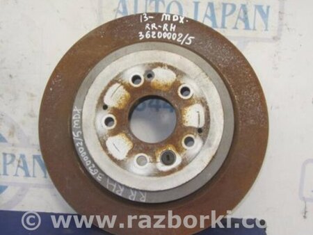 ФОТО Диск тормозной задний для Acura MDX YD3 (06.2013-05.2020) Киев