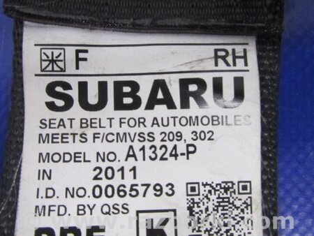 ФОТО Ремень безопасности для Subaru Outback BR Киев