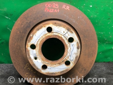 ФОТО Диск тормозной задний для Volkswagen Passat B7 (09.2010-06.2015) Киев