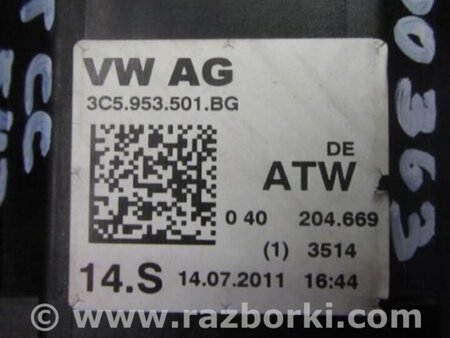 ФОТО Подрулевые переключатели (Гитара) для Volkswagen Passat CC (03.2008-01.2012) Киев