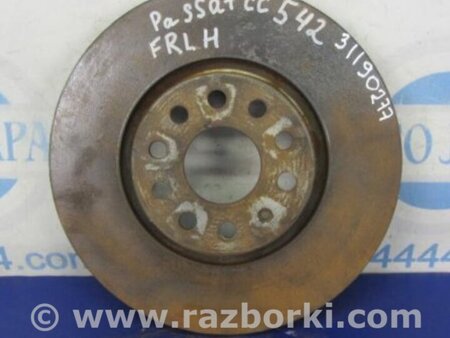 ФОТО Диск тормозной передний для Volkswagen Passat CC (03.2008-01.2012) Киев