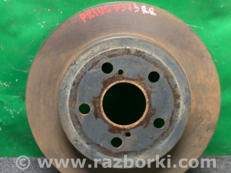 ФОТО Диск тормозной задний для Toyota Prius 30 (09-17) Киев