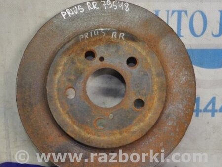 ФОТО Диск тормозной задний для Toyota Prius 30 (09-17) Киев